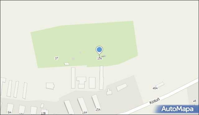 Kotuń, Kotuń, 15b, mapa Kotuń