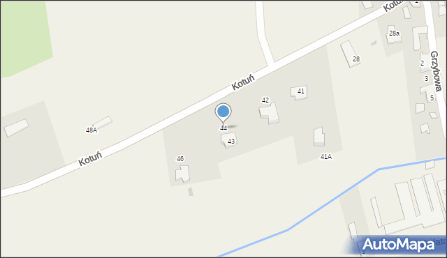 Kotuń, Kotuń, 44, mapa Kotuń