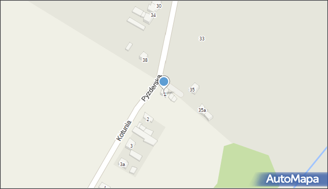 Kotunia, Kotunia, 1, mapa Kotunia