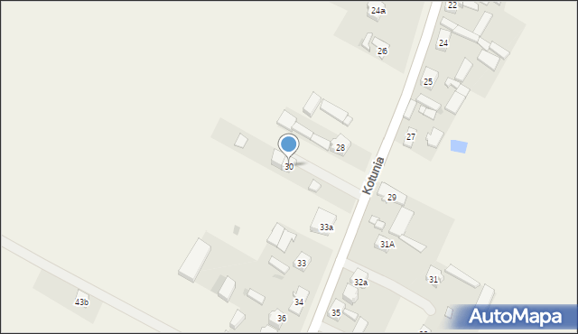 Kotunia, Kotunia, 30, mapa Kotunia