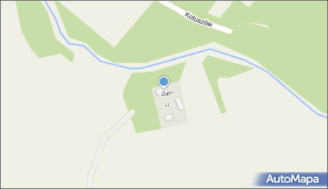 Kotuszów, Kotuszów, 11a, mapa Kotuszów