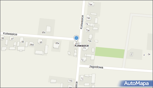 Kotwasice, Kotwasice, 94, mapa Kotwasice