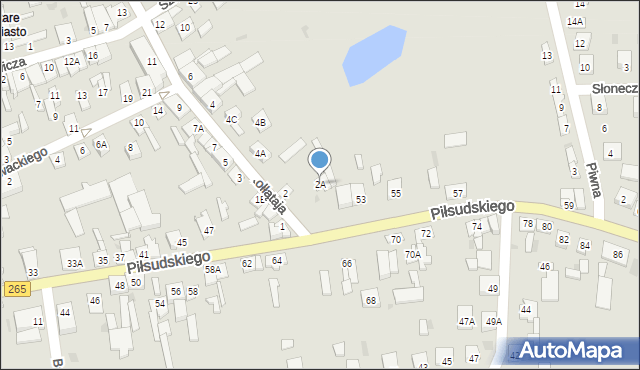 Kowal, Kołłątaja Hugo, 2A, mapa Kowal