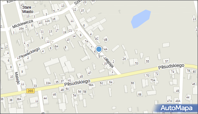 Kowal, Kołłątaja Hugo, 3, mapa Kowal