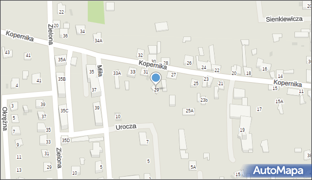 Kowal, Kopernika Mikołaja, 29, mapa Kowal