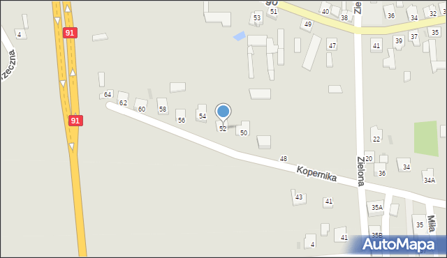 Kowal, Kopernika Mikołaja, 52, mapa Kowal