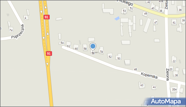 Kowal, Kopernika Mikołaja, 56, mapa Kowal