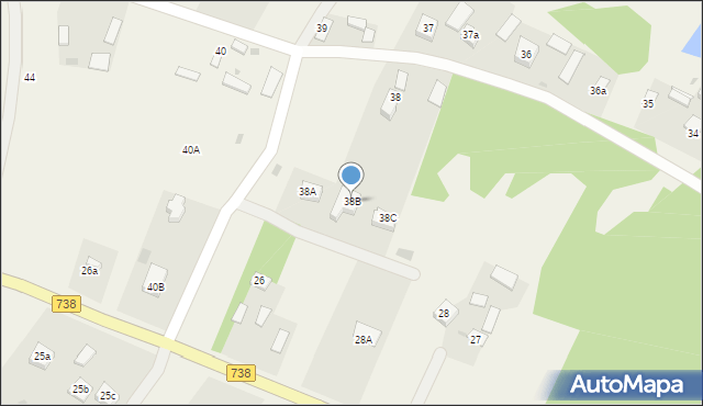 Kowala, Kowala, 38B, mapa Kowala