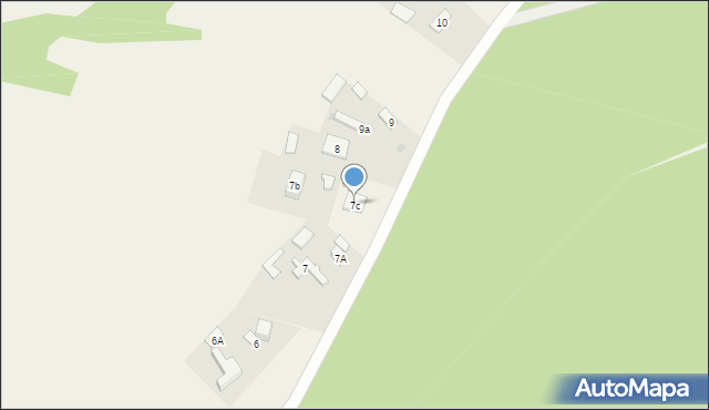 Kowala, Kowala, 7c, mapa Kowala