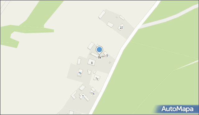 Kowala, Kowala, 9a, mapa Kowala