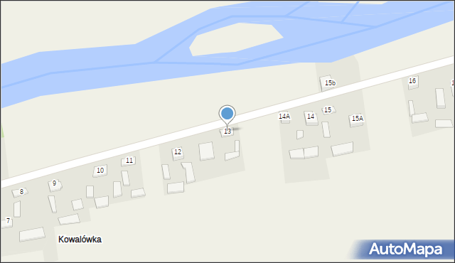 Kowala, Kowala, 13, mapa Kowala