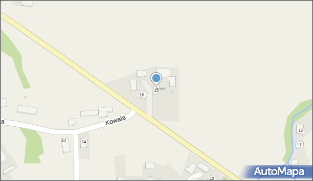 Kowala, Kowala, 15, mapa Kowala