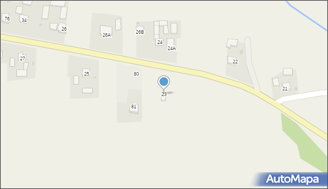 Kowala, Kowala, 23, mapa Kowala