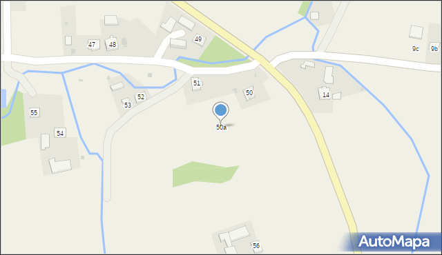 Kowala, Kowala, 50a, mapa Kowala