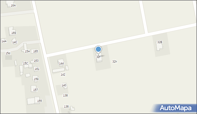 Kowala-Kolonia, Kowala-Kolonia, 32f, mapa Kowala-Kolonia