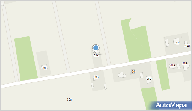 Kowala-Kolonia, Kowala-Kolonia, 39a, mapa Kowala-Kolonia