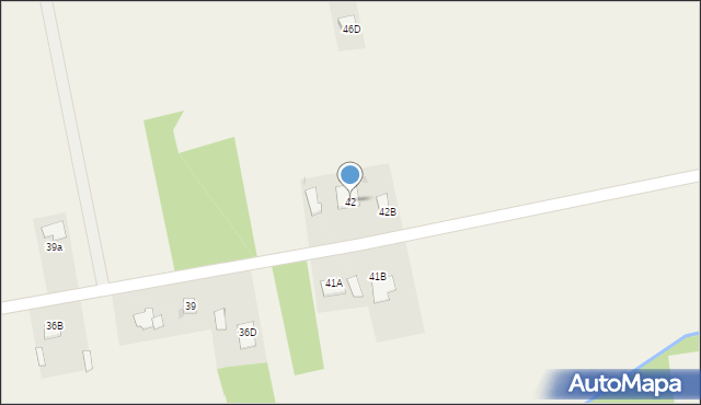 Kowala-Kolonia, Kowala-Kolonia, 42, mapa Kowala-Kolonia