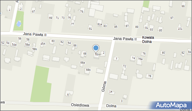 Kowala-Stępocina, Kowala-Stępocina, 34B, mapa Kowala-Stępocina