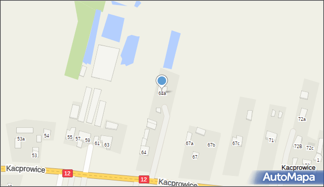 Kowalanka, Kowalanka, 64a, mapa Kowalanka