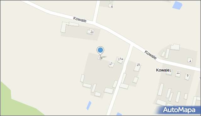 Kowale, Kowale, 19, mapa Kowale