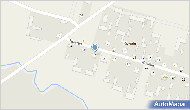 Kowale, Kowale, 6, mapa Kowale