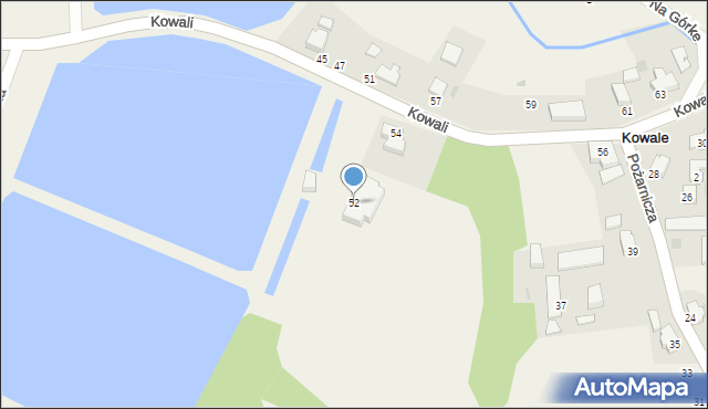 Kowale, Kowali, 52, mapa Kowale