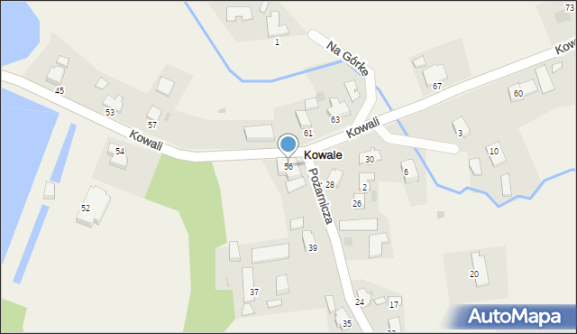Kowale, Kowali, 56, mapa Kowale