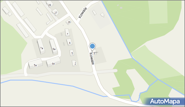 Kowale, Kowale, 4, mapa Kowale