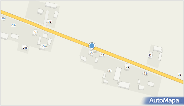 Kowale Pańskie, Kowale Pańskie, 28, mapa Kowale Pańskie