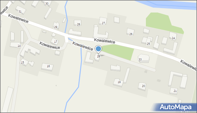 Kowalewice, Kowalewice, 18, mapa Kowalewice
