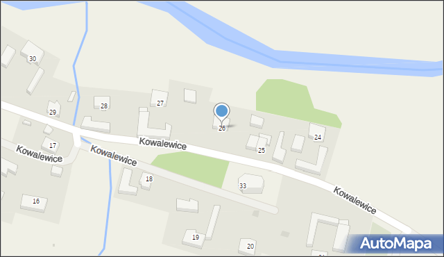 Kowalewice, Kowalewice, 26, mapa Kowalewice