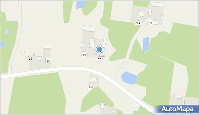 Kowalewice Włościańskie, Kowalewice Włościańskie, 20, mapa Kowalewice Włościańskie