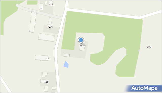 Kowalewice Włościańskie, Kowalewice Włościańskie, 50, mapa Kowalewice Włościańskie