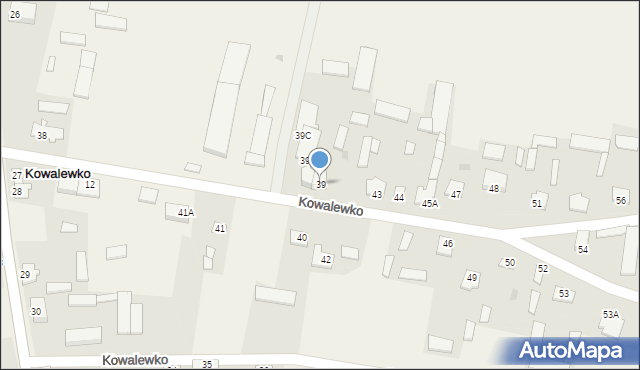 Kowalewko, Kowalewko, 39, mapa Kowalewko