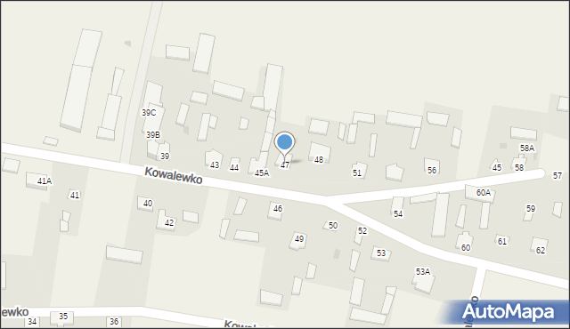 Kowalewko, Kowalewko, 47, mapa Kowalewko