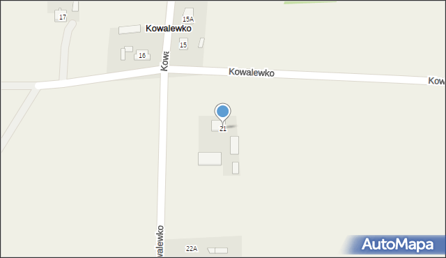 Kowalewko, Kowalewko, 21, mapa Kowalewko