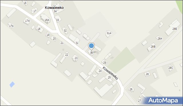 Kowalewko, Kowalewko, 30, mapa Kowalewko