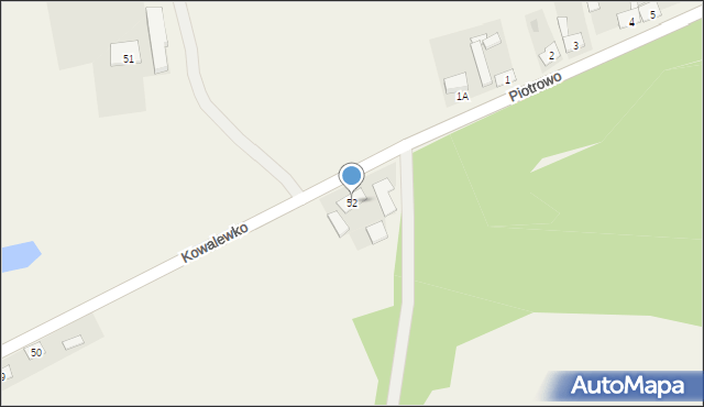Kowalewko, Kowalewko, 52, mapa Kowalewko