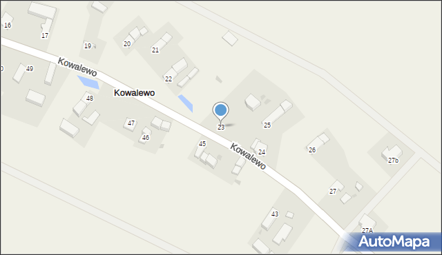 Kowalewo, Kowalewo, 23, mapa Kowalewo