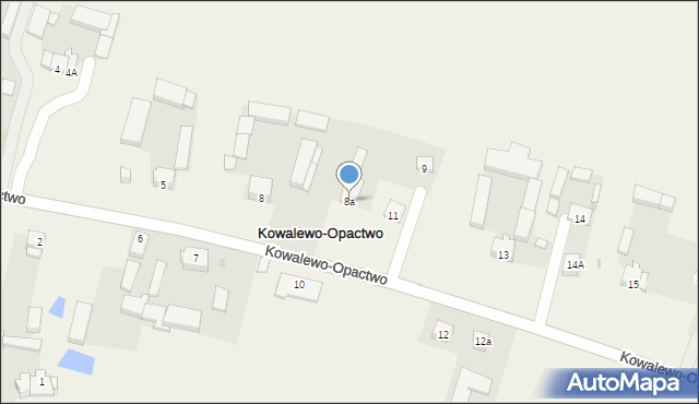 Kowalewo-Opactwo, Kowalewo-Opactwo, 8a, mapa Kowalewo-Opactwo