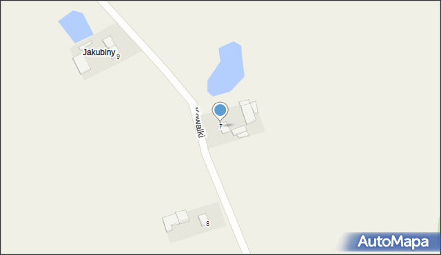 Kowalki, Kowalki, 7, mapa Kowalki