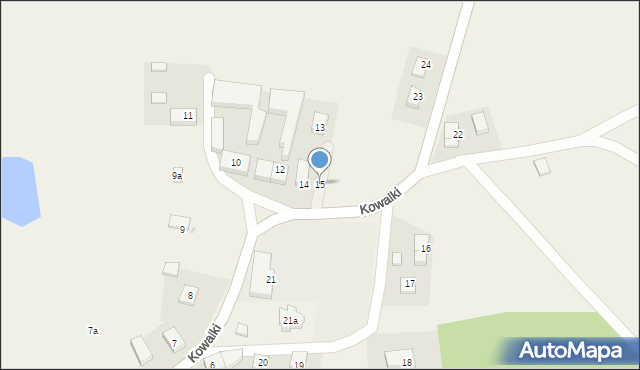 Kowalki, Kowalki, 15, mapa Kowalki