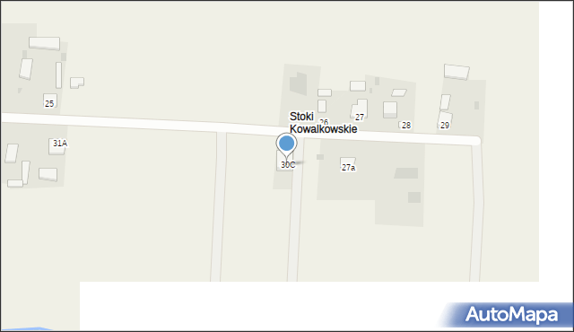 Kowalków-Kolonia, Kowalków-Kolonia, 30C, mapa Kowalków-Kolonia