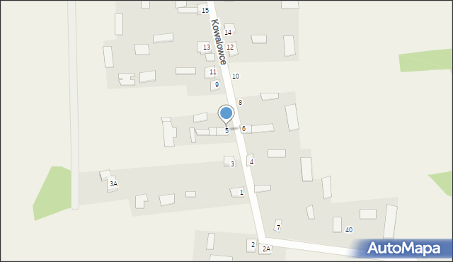Kowalowce, Kowalowce, 5, mapa Kowalowce