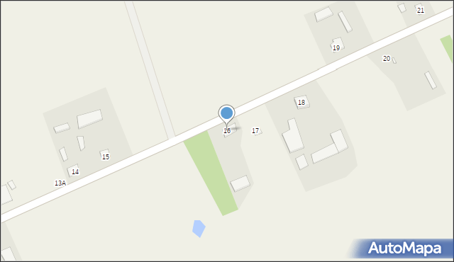 Kowalówka, Kowalówka, 16, mapa Kowalówka