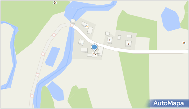 Kowalówka, Kowalówka, 1a, mapa Kowalówka