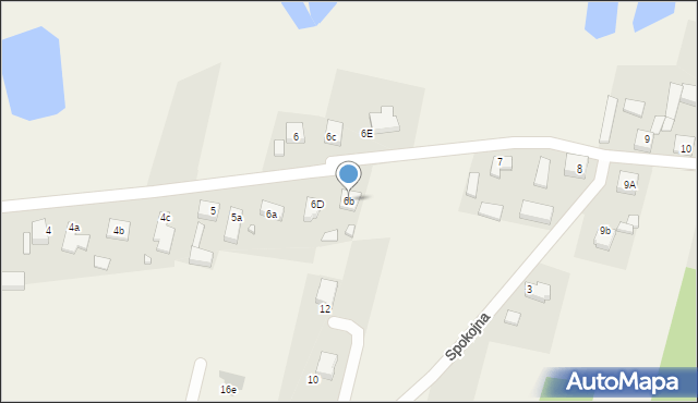 Kowalówka, Kowalówka, 6b, mapa Kowalówka