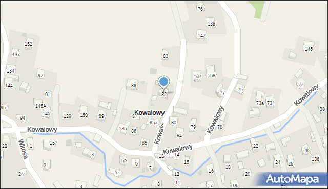 Kowalowy, Kowalowy, 82, mapa Kowalowy