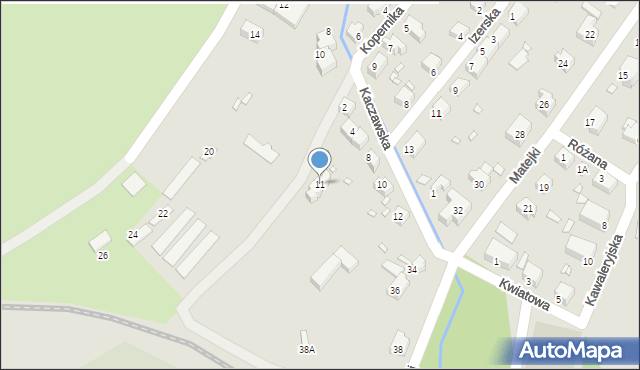 Kowary, Kopernika Mikołaja, 11, mapa Kowary