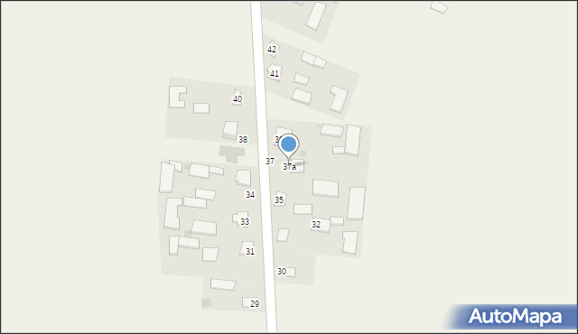 Kownaty, Kownaty, 37a, mapa Kownaty